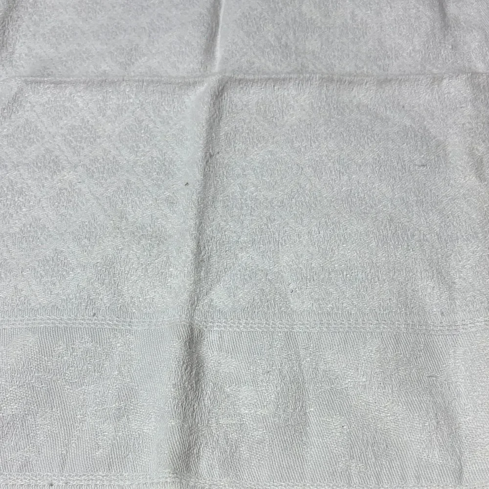 Williams Sonoma white textured linen cotton square napkin linens table setting